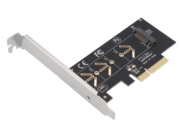 PCIex4转NVMe/M.2 NGFF（M Key)转换卡