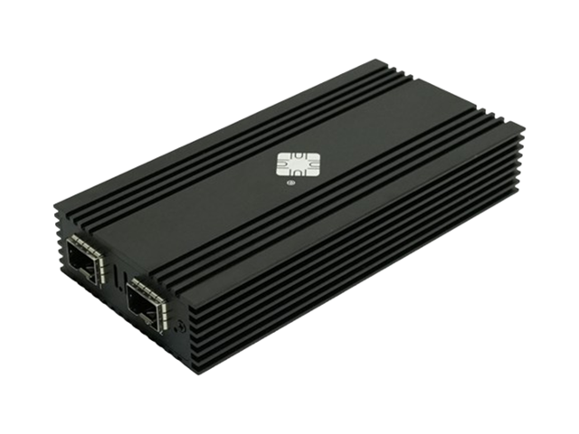 乐扩USB4转双10G光纤SFP+端口网卡, Intel 82599ES芯片