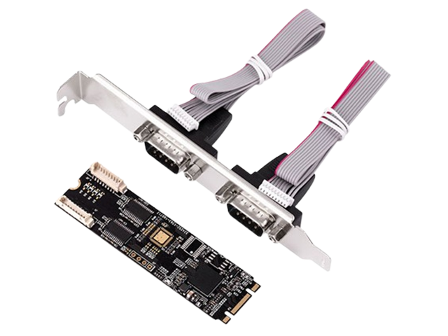 M.2转2口RS232串口卡，IO-ADA15069