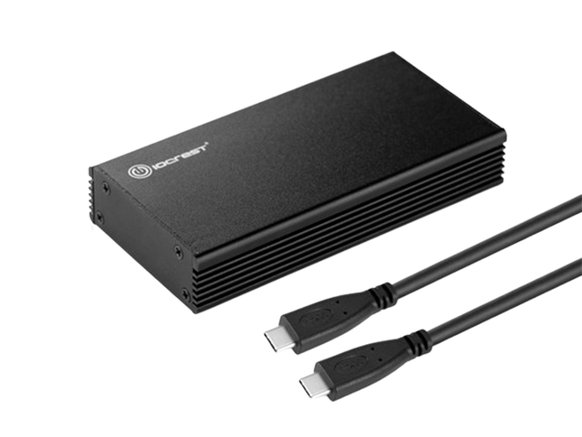 USB3.2(20Gb/s)转NVMe SSD硬盘盒，IO-ADA23640