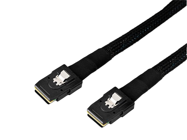 MiniSAS 36Pin(8087)直头 转 MiniSAS 36Pin(8087）直头 0.8米，IO-CAB808711