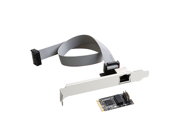 乐扩M.2 (B+M Key) 转单口千兆以太网网卡,Intel I210AT芯片