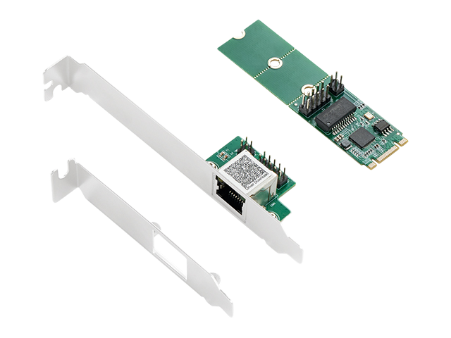 乐扩M.2(B+M Key)转单口2.5G以太网网卡,Intel I225芯片