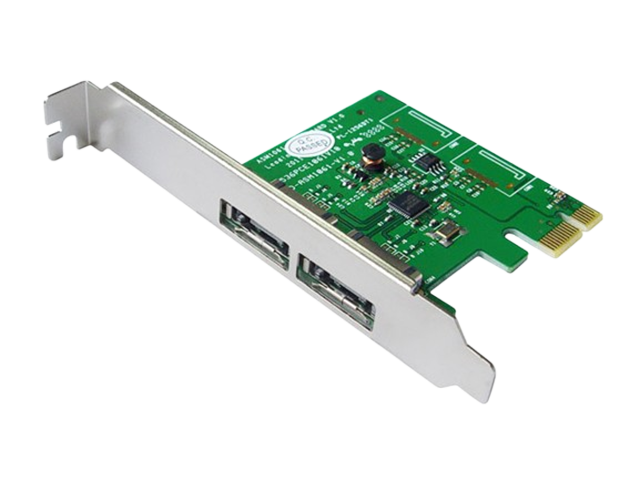 PCIe转2口ESATA3/6G扩展卡，IO-PCE1061-2E