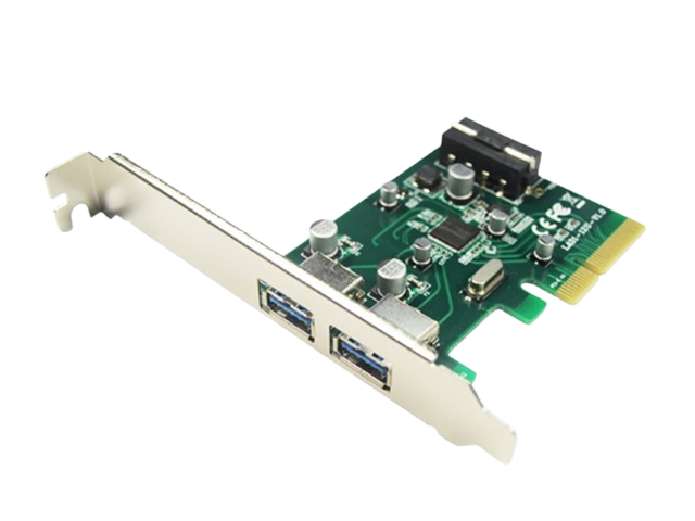 PCIe转2口USB3.1扩展卡，IO-PCE1142-2A