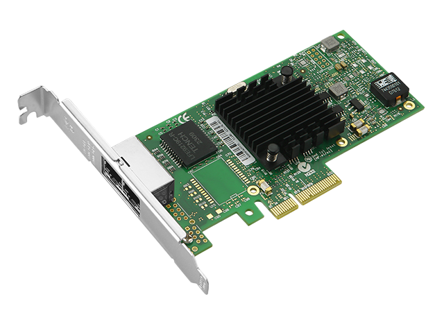 乐扩PCIe转双口千兆网卡 Intel350芯片,Intel I350芯片