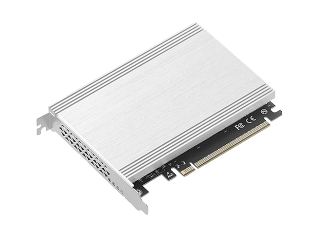 PCIe4.0x16转4xM.2 NVMe 扩展卡,IO-PCE44M2-03