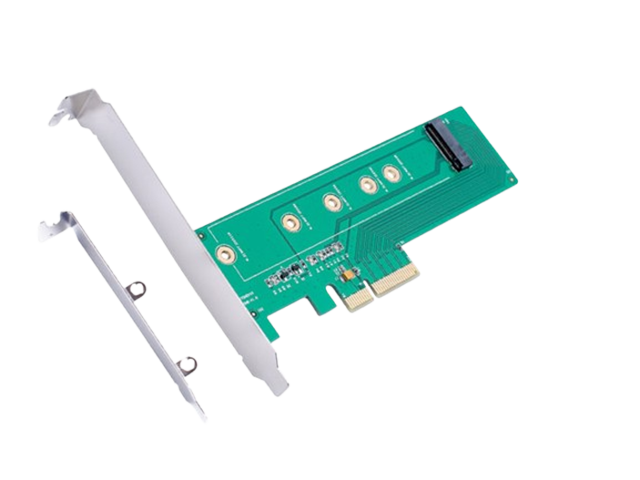PCIex4转NVMe/M.2 NGFF（M Key)转换卡，IO-PCE4X-M2