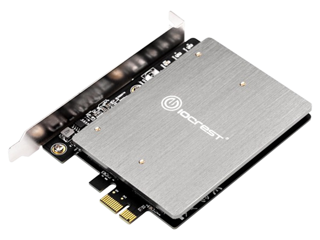 PCIe3.0转2 x M.2(SATA) 转接卡，IO-PEX40153