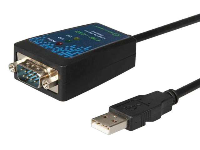 USB转RS232串口线 FTDI芯片 1米，IO-USB2310-01