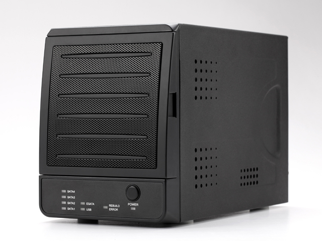 4盘位磁盘阵列 4Bay SATA TO USB3.0+eSATA U3E393-4BAY